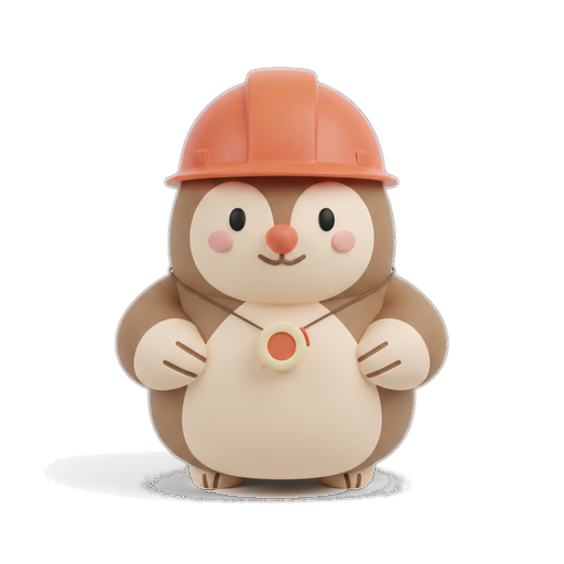 기티, Giting 마스코트 두더지